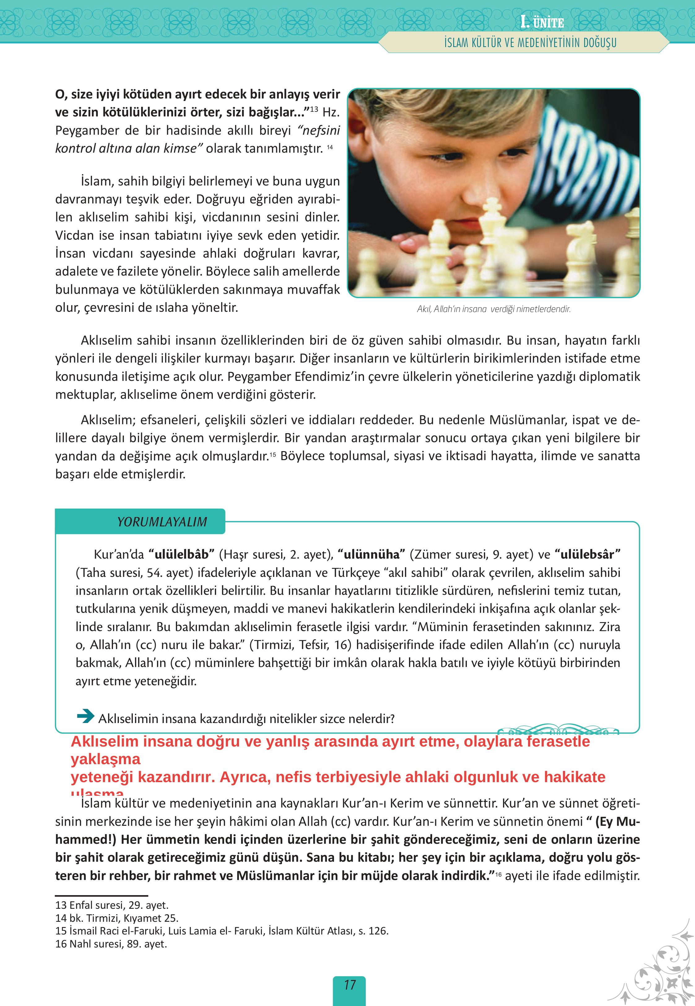 12. Sınıf Meb Yayınları İslam Kültür Ve Medeniyeti Ders Kitabı Sayfa 17 Cevapları 12. Sınıf Meb Yayınları İslam Kültür Ve Medeniyeti Ders Kitabı Sayfa 17 Cevapları