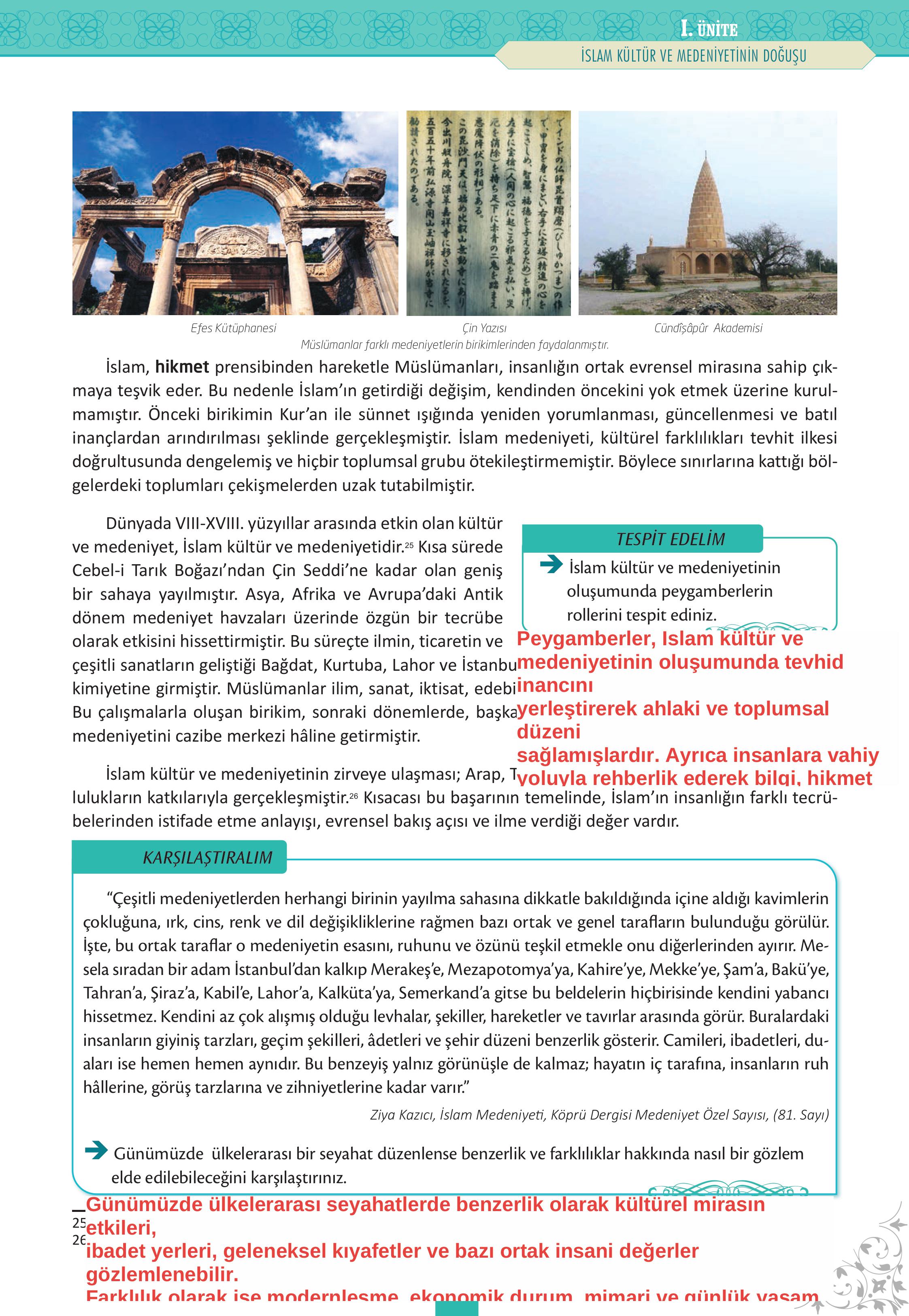 12. Sınıf Meb Yayınları İslam Kültür Ve Medeniyeti Ders Kitabı Sayfa 21 Cevapları 12. Sınıf Meb Yayınları İslam Kültür Ve Medeniyeti Ders Kitabı Sayfa 21 Cevapları