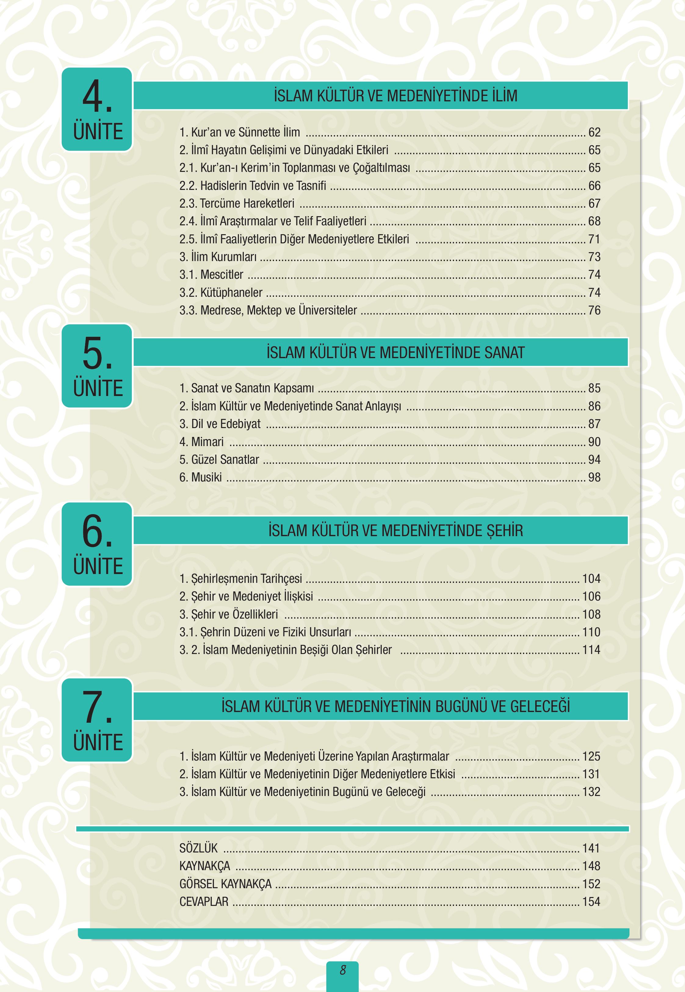 12. Sınıf Meb Yayınları İslam Kültür Ve Medeniyeti Ders Kitabı Sayfa 8 Cevapları 12. Sınıf Meb Yayınları İslam Kültür Ve Medeniyeti Ders Kitabı Sayfa 8 Cevapları